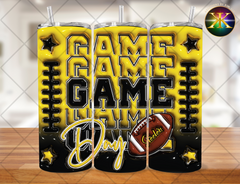 20 Ounce Football Transfer Wrap