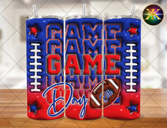 20 Ounce Football Transfer Wrap