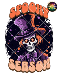 Digital Download Spooky Season PNG Design (NOT A PHYSICAL ITEM)