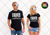 Screen Print Power Couple Design