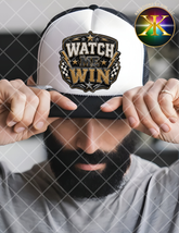 Transferencia por sublimación para gorra Watch Me Win