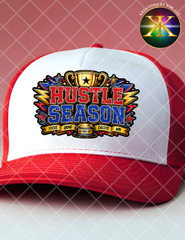 Hustle Season Sublimation Hat Transfer