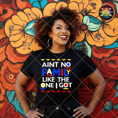 Digital Download Ain't No Family White Text PNG Design (NOT A PHYSICAL ITEM)