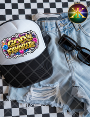 God's Favorite Sublimation Hat Transfer
