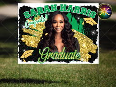 Senior/Graduate Yard Signs Canva Template