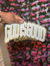 God Is Good Sequin/Chenille Patch