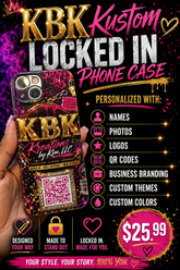 KBK Kustom Locked In Phone Case