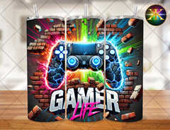 Gamer Life Sublimation Transfer Wrap