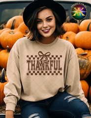 Screen Print Thankful Transfer