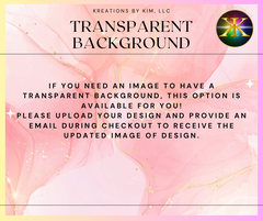 Transparent Background and/or 300 DPI