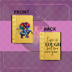 Life Is Tough Composition Cover (Notebook Not Included)