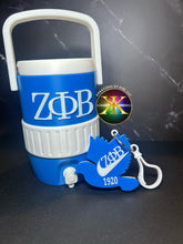 Greek 3D Printed Can Koozie & Can Opener Keychain Set | Drink Holder