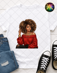 Melanin Queen Volume 1 PNG Bundle | Afro Beauty Clipart for T-Shirts, Tumblers & Branding (NOT A PHYSICAL ITEM)