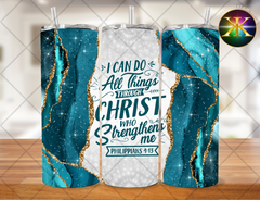 I Can Do All Things Sublimation Transfer Wrap