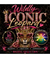 Wildly Iconic Leopard Digital Collection