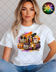 Preppy Pumpkins Sublimation Shirt Transfer