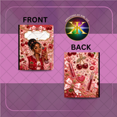 Portada de composición Glam Girls (cuaderno no incluido)