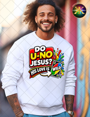 D U-No Jesus Sublimation Shirt Transfer