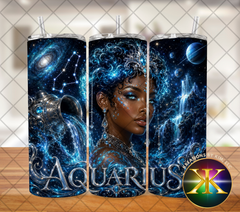 Zodiac Goddess Sublimation Transfer Wrap