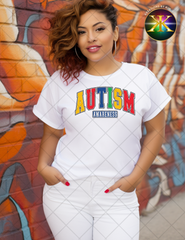 Autism Awareness Sublimation Shirt Transfer