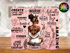 Be Real Not Perfect Sublimation Transfer Wrap