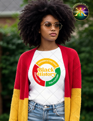 Black History Sublimation Shirt Transfer