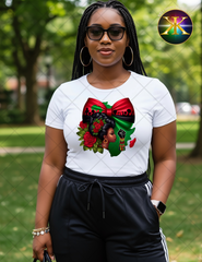 Black History Female Sublimation Shirt Transfer
