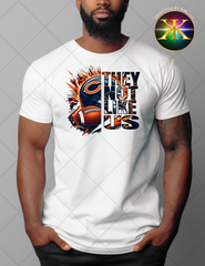 Digital Download Chicago Bears They Not Like Us PNG Design (NOT A PHYSICAL ITEM)