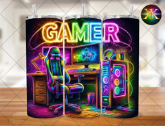 Colorful Gamer Sublimation Transfer Wrap