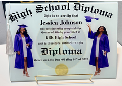 Senior/Graduate Diploma Keepsake Canva Template