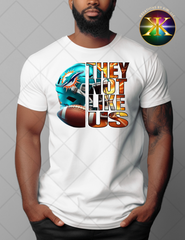 Digital Download Dolphins They Not Like Us PNG Design (NOT A PHYSICAL ITEM)