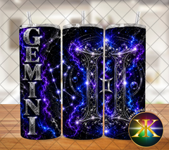 Zodiac Sign Sublimation Transfer Wrap