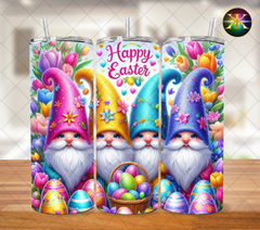 Gnome Happy Easter Sublimation Transfer Wrap