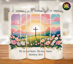 He Is Not Here Sublimation Transfer Wrap