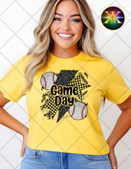 Baseball Game Day Sublimation Shirt Transfer