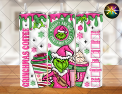 GrinchMAS Coffee Sublimation Transfer Wrap