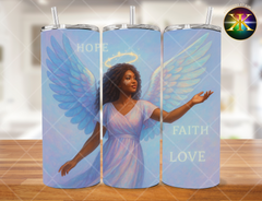 Digital Download Hope Faith Love 20 Ounce Tumbler Design (NOT A PHYSICAL ITEM)
