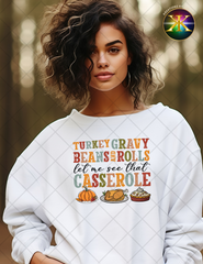 Casserole Sublimation Shirt Transfer