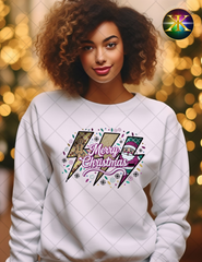 Lighting Christmas Sublimation Shirt Transfer