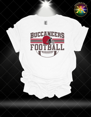 Bucs Football Sublimation Shirt Transfer (10-11 inches in width)