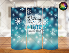 Walking In A Winter Wonderland Sublimation Transfer Wrap
