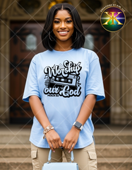 Screen Print Worship Our God Transfer
