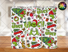Xmas Grinch Sublimation Transfer Wrap