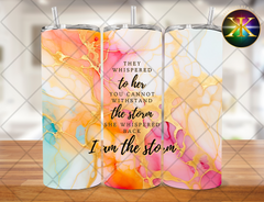 I Am The Storm Sublimation Transfer Wrap