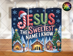 Jesus The Sweetest Name Sublimation Transfer Wrap