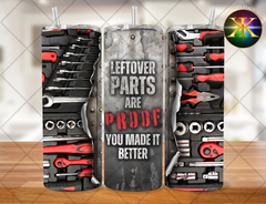 Left Over Parts Sublimation Transfer Wrap