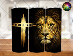 Man of Faith Sublimation Transfer Wrap