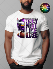 Digital Download Minnesota Vikings They Not Like Us PNG Design (NOT A PHYSICAL ITEM)