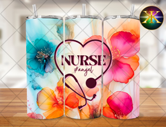 Nurse Angel Sublimation Transfer Wrap