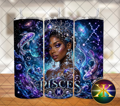 Zodiac Goddess Sublimation Transfer Wrap